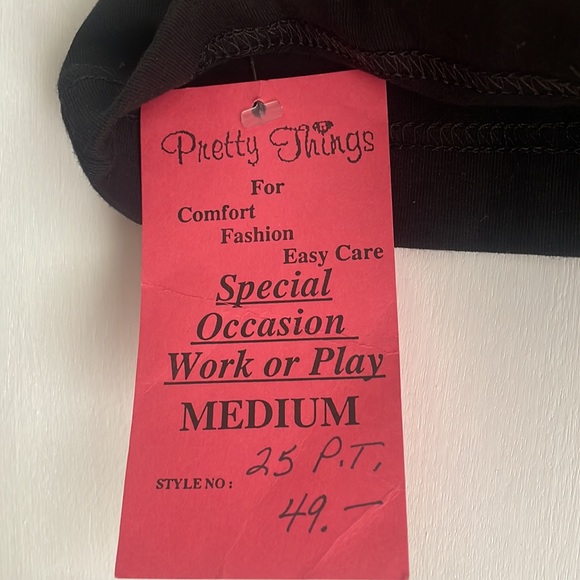 NEW Pretty Things Black Embellished Tank M - Picture 5 of 5